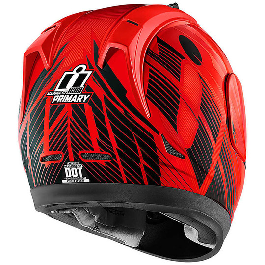 Integral Motorcycle Helmet Icon Alliance GT Primary Red