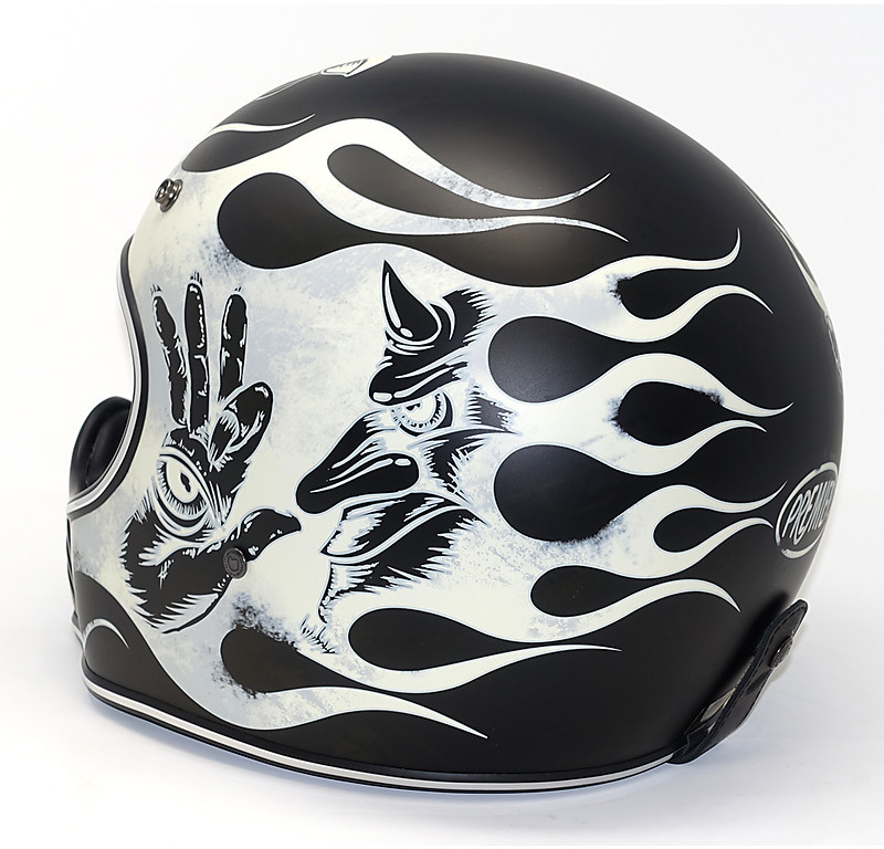 70's motorcycle helmet styles