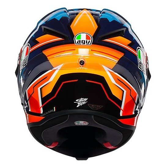 Integral Motorcycle Helmet in AGV Fiber CORSA R Replica MILLER 2018