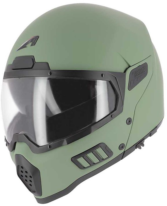 Matt store green helmet