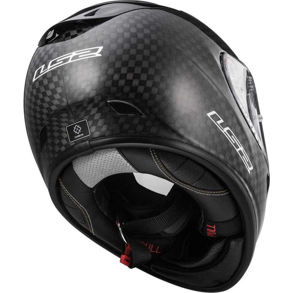 Integral Motorcycle Helmet in Carbon Ls2 FF323 ARROW EVO C FIM Solid Carbon