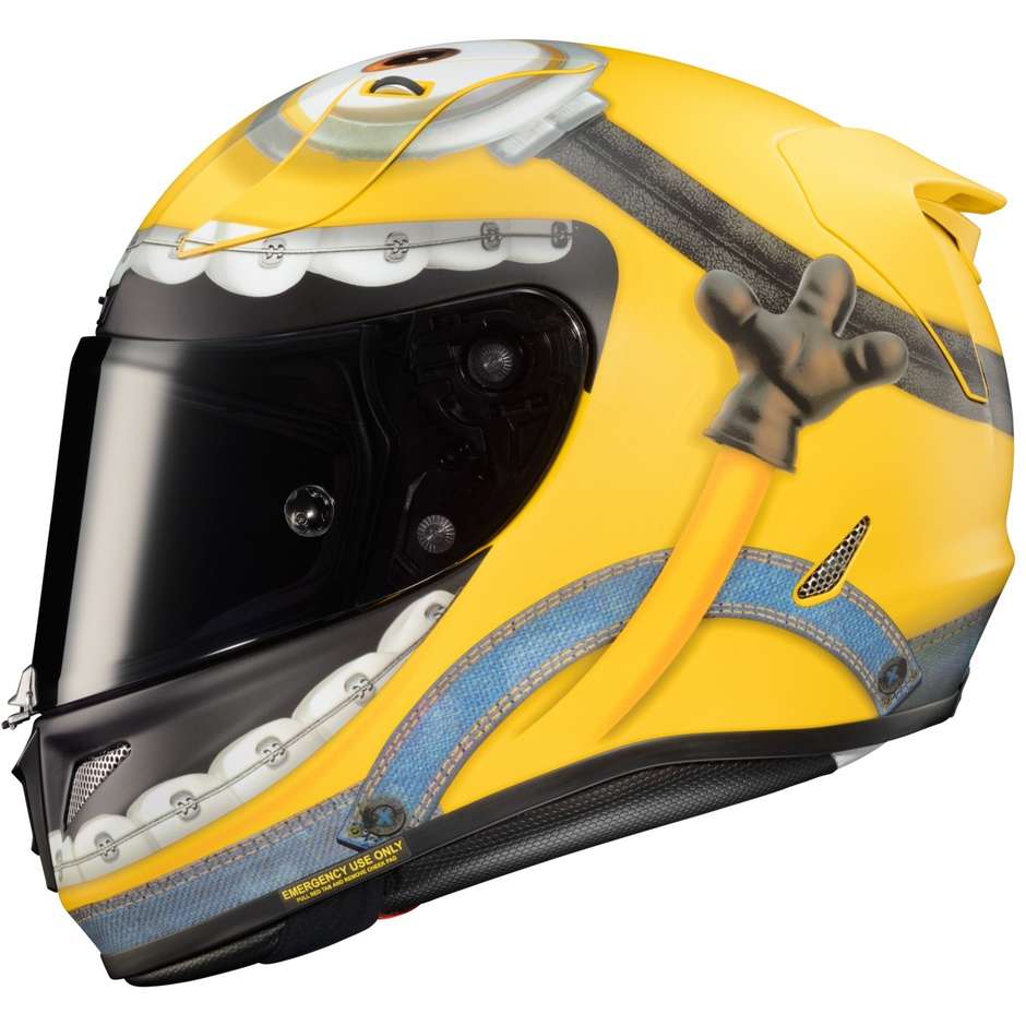 Integral Motorcycle Helmet In Fiber HJC RPHA 11 OTTO MINIONS MC3SF