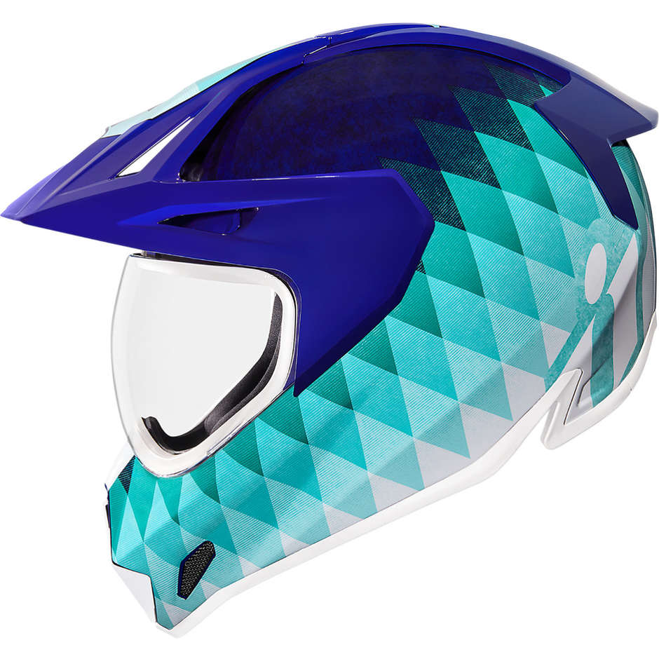 Integral Motorcycle Helmet In Fiber Icon Variant Pro Hello Sunshine