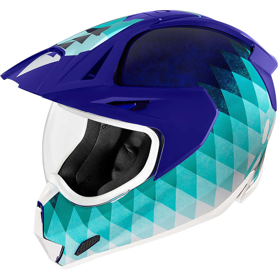 Integral Motorcycle Helmet In Fiber Icon Variant Pro Hello Sunshine