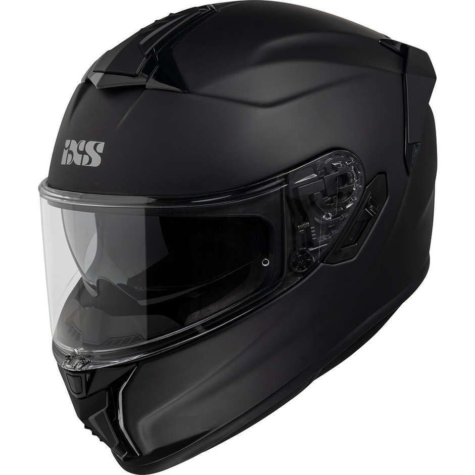 Integral Motorcycle Helmet In Fiber Ixs 422 FG 1.0 Matt Black
