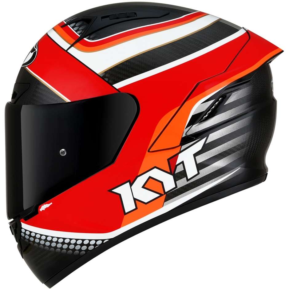 Integral Motorcycle Helmet in Fiber KYT NX RACE PIRRO REPLICA CARBON