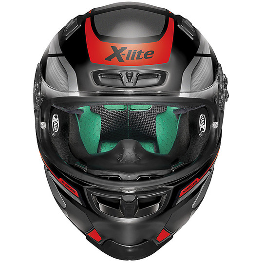 Integral Motorcycle Helmet in Fiber X-Lite X-803 Agile 035 Matt Black