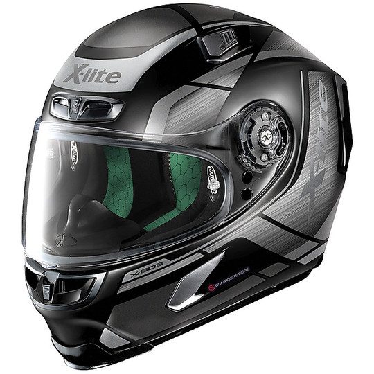 Integral Motorcycle Helmet in Fiber X-Lite X-803 Agile 036 Matt Black