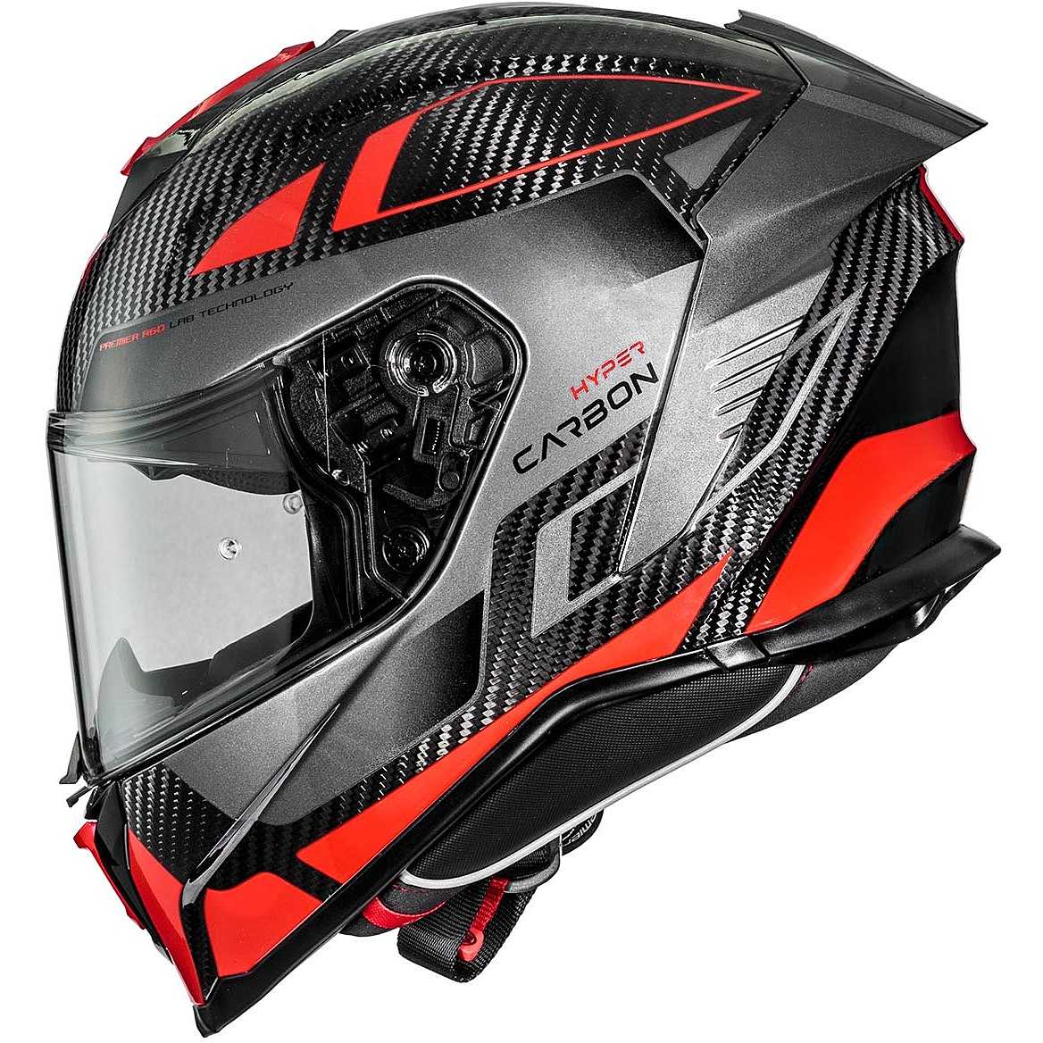 Integral Motorcycle Helmet in Premier Carbon HYPER CARBON TK2