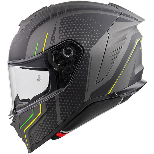 Integral Motorcycle Helmet In Premier Fiber HYPER BP6 Matt Gray