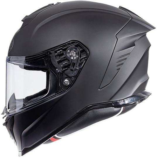 Integral Motorcycle Helmet In Premier Fiber HYPER U9 BM Matt Black