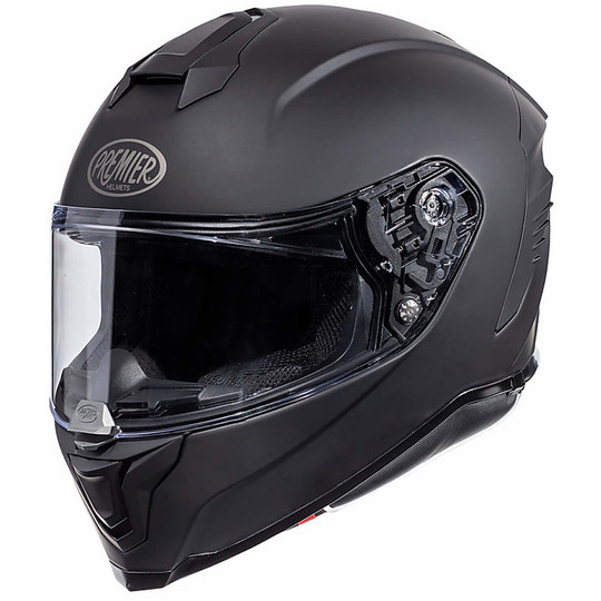 Integral Motorcycle Helmet In Premier Fiber HYPER U9 BM Matt Black