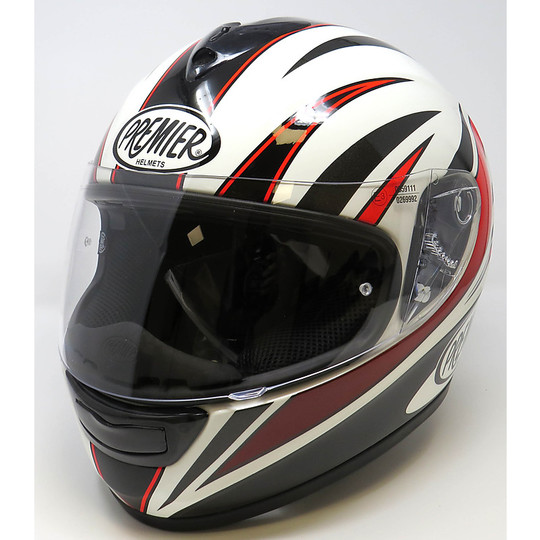 Integral Motorcycle Helmet in Premier Fiber Monza W2