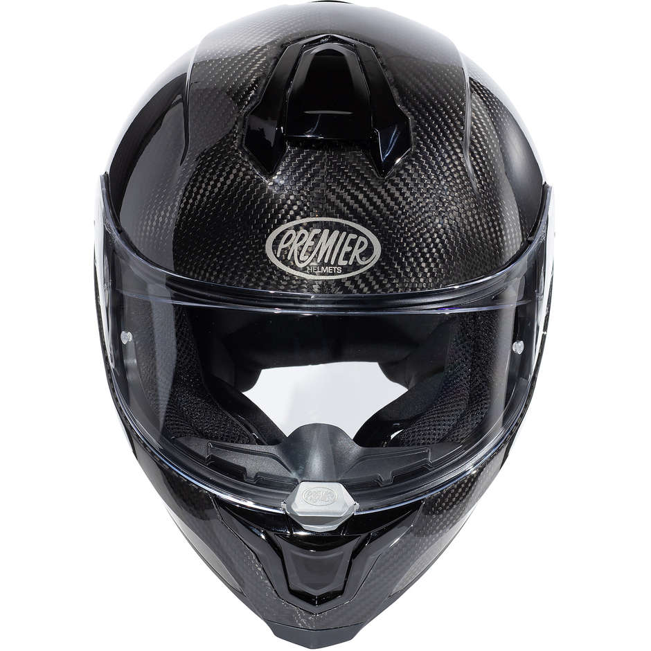 Integral Motorcycle Helmet in Premier HYPER CARBON Glossy Carbon