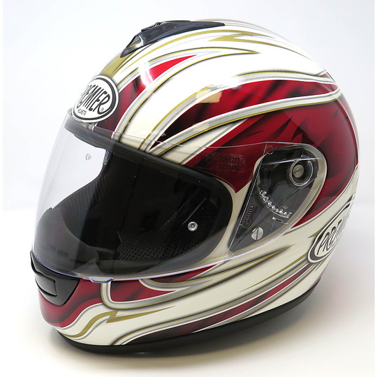 Integral Motorcycle Helmet in Premier Monza Brown Fiber