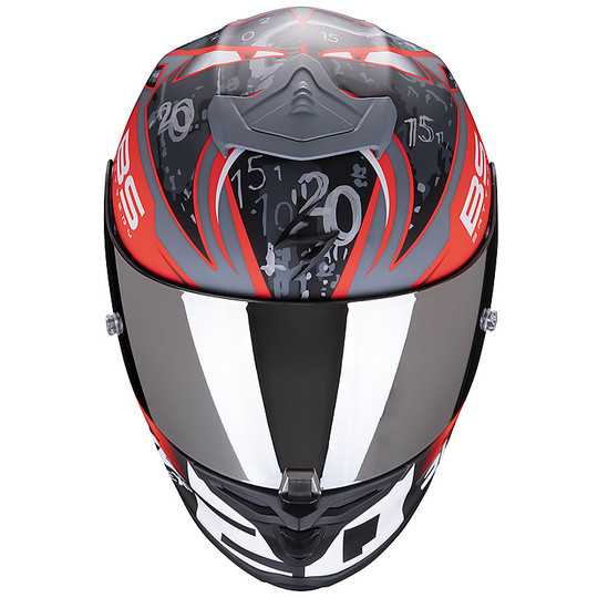 Integral Motorcycle Helmet in Scorpion Fiber EXO R1 AIR REPLICA FABIO