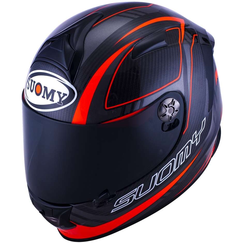 Integral Motorcycle Helmet in Suomy Carbon SR-SPORT CARBON RED
