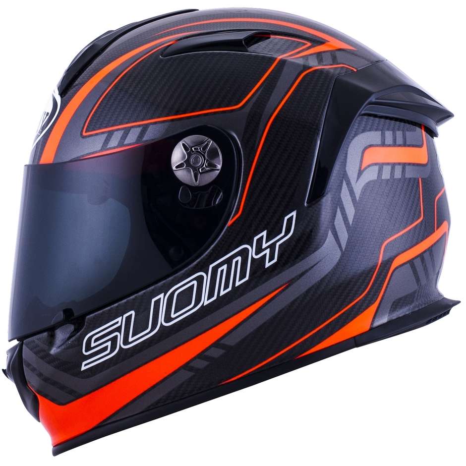 Integral Motorcycle Helmet in Suomy Carbon SR-SPORT CARBON RED