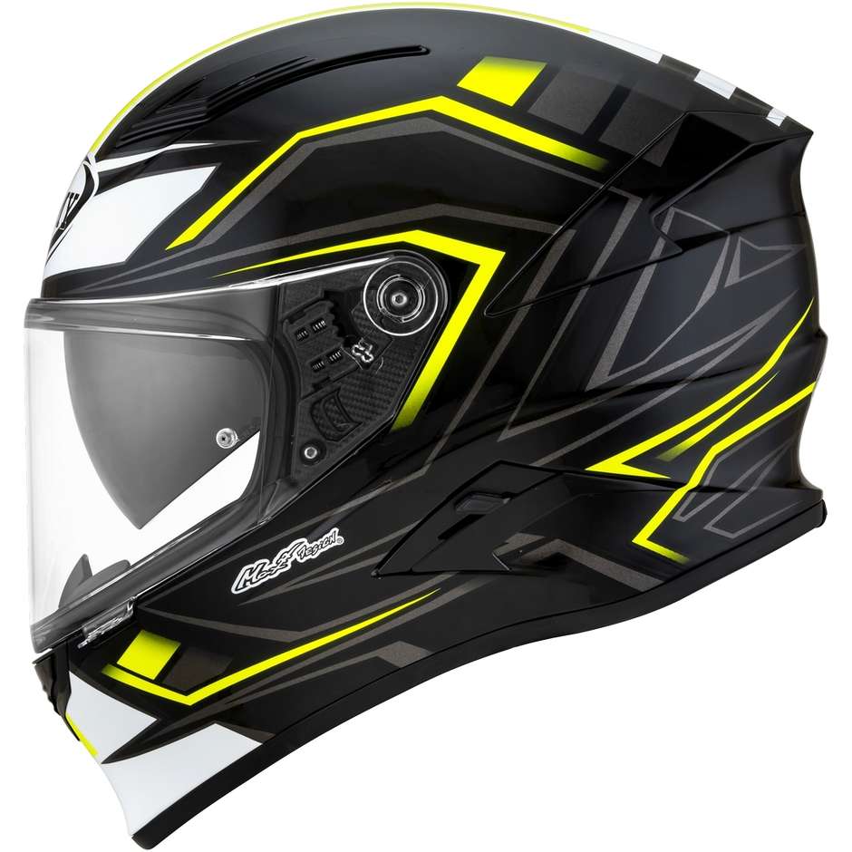 Integral Motorcycle Helmet in Suomy Fiber SPEEDSTAR GLOW Yellow