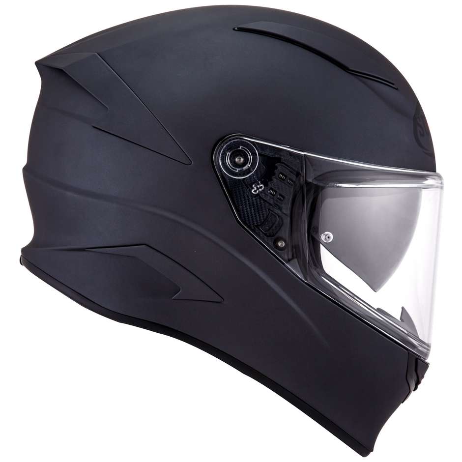 Integral Motorcycle Helmet in Suomy Fiber SPEEDSTAR PLAIN Matt Anthracite