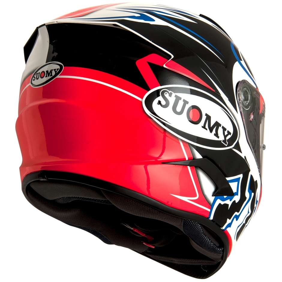 Integral Motorcycle Helmet in Suomy Fiber SPEEDSTAR ZEROFOUR Opaque