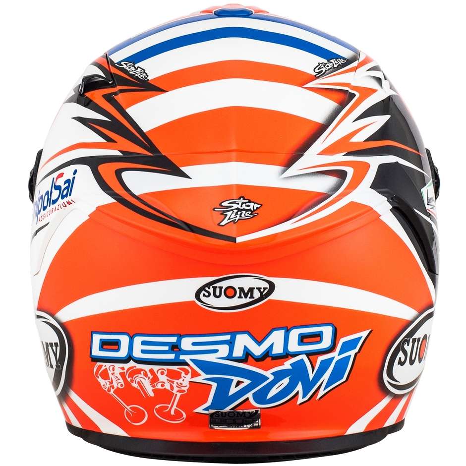 Integral Motorcycle Helmet in Suomy Fiber SR-SPORT DOVIZIOSO GP Replica Ducati