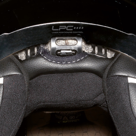 Integral Motorcycle Helmet in X-Lite Fiber X-903 SENATOR N-Com 016 Matt Black White