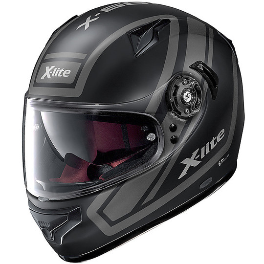 Integral Motorcycle Helmet in X-Lite X-661 Comrade N-com 043 Matte Black