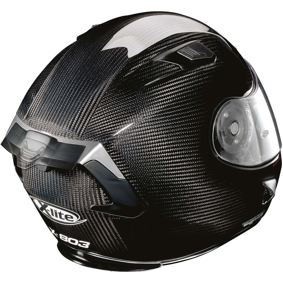 Integral Motorcycle Helmet in X-Lite X-803 RS Ultra Carbon Carbon TATANKA 041 Orange