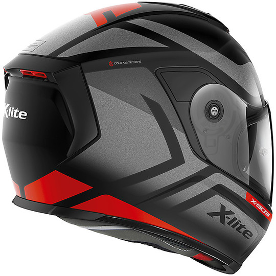 Integral Motorcycle Helmet in X-Lite X-903 Fiber Airborne N-Com 010 Matt Black