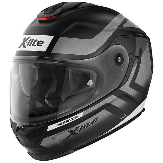 Integral Motorcycle Helmet in X-Lite X-903 Fiber Airborne N-Com 011 Matt Black