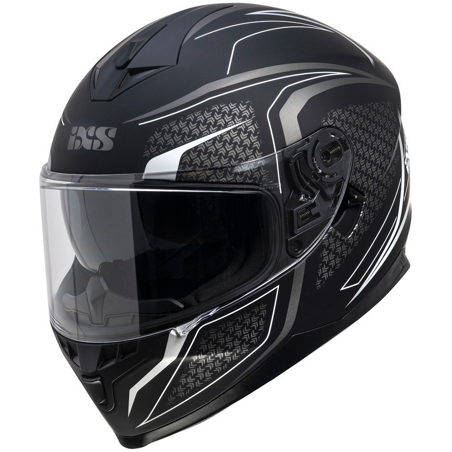 Integral Motorcycle Helmet Ixs 1100 2.4 Matt Black Gray