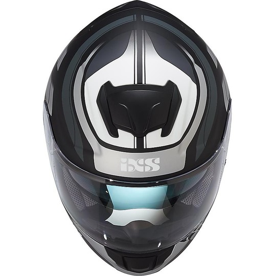 Integral Motorcycle Helmet IXS iXS 215 2.0 Black Gray White