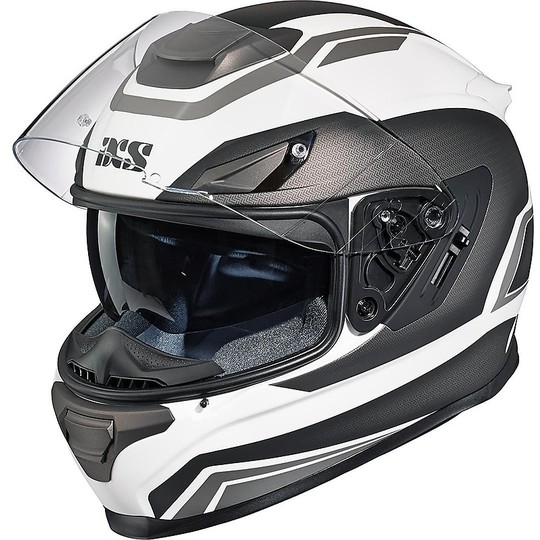 Integral Motorcycle Helmet IXS iXS 315 2.0 Black Anthracite Matt Gray