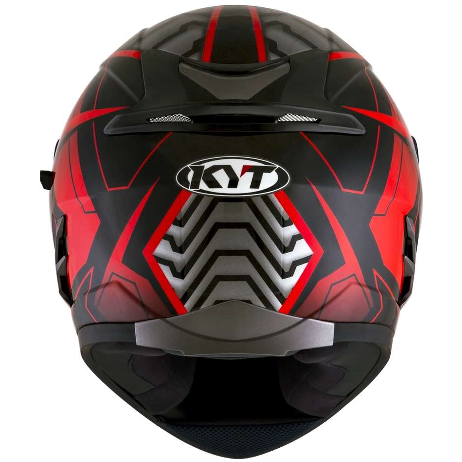 Integral Motorcycle Helmet KYT FALCON 2 ARMOR Red