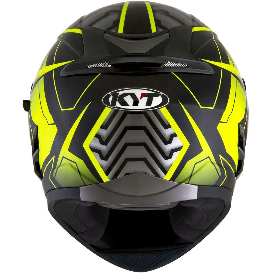 Integral Motorcycle Helmet KYT FALCON 2 ARMOR Yellow