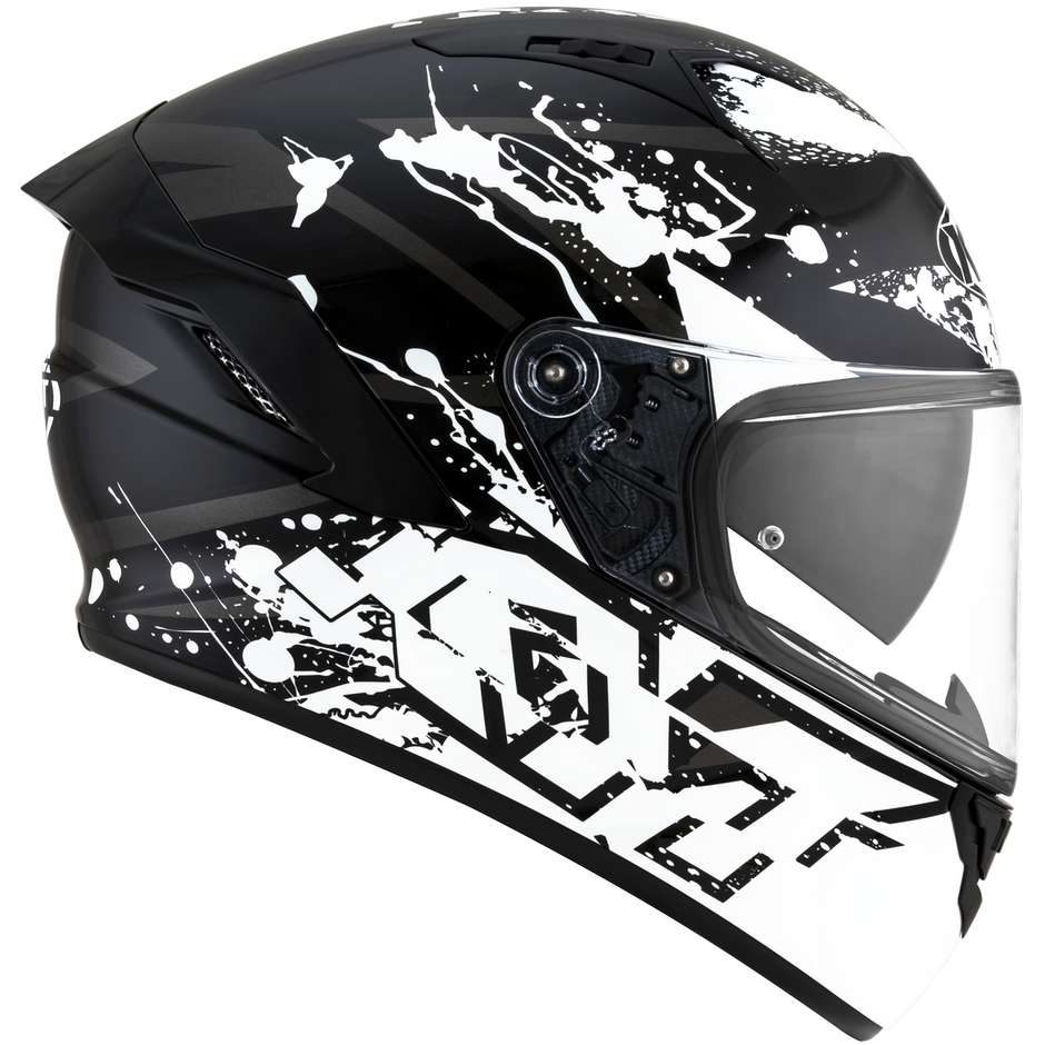 Integral Motorcycle Helmet KYT NF-R NEUTRON White