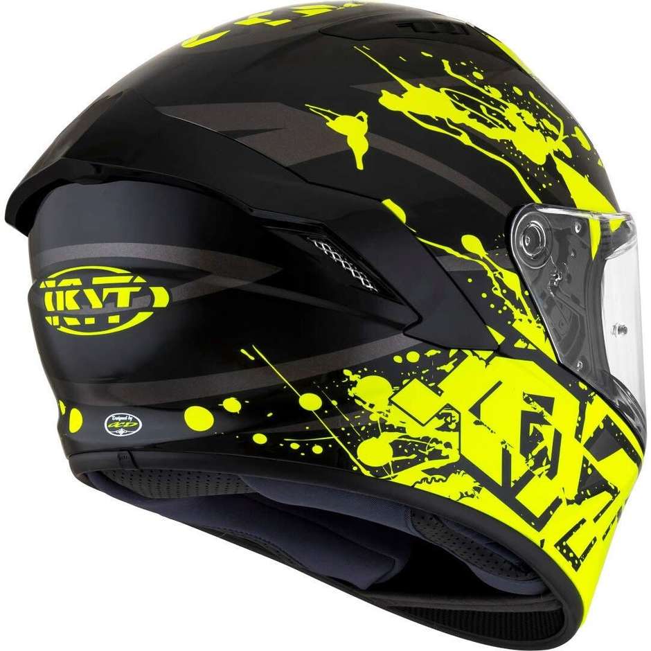 Integral Motorcycle Helmet KYT NF-R NEUTRON Yellow