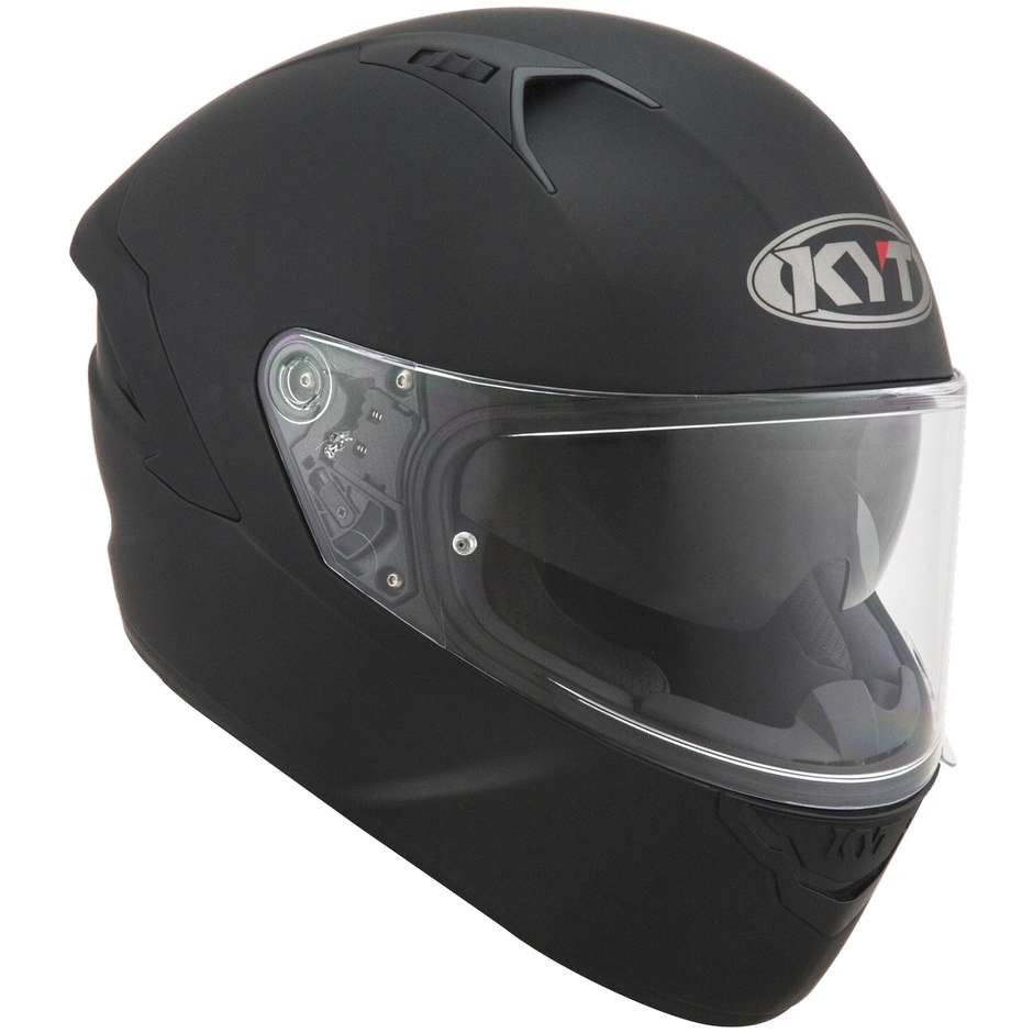 Integral Motorcycle Helmet KYT NF-R PLAIN Matt Black