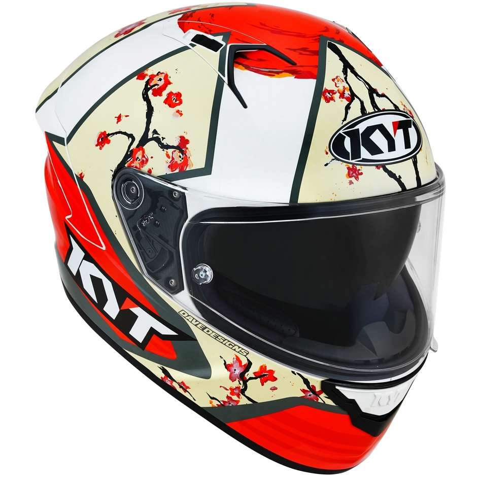 Integral Motorcycle Helmet KYT NF-R XAVI SAKURA