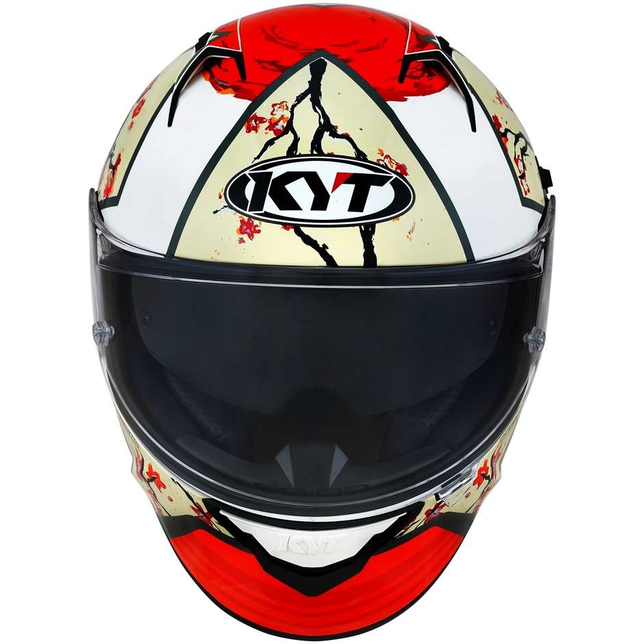 Integral Motorcycle Helmet KYT NF-R XAVI SAKURA