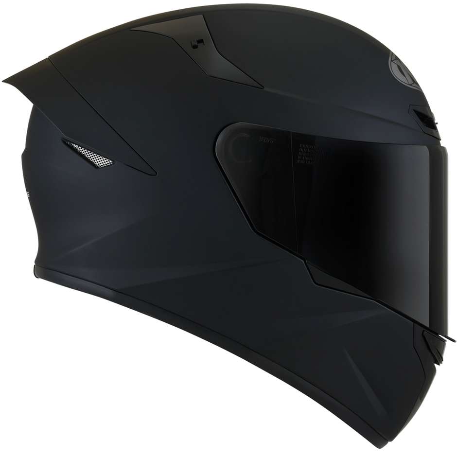 Integral Motorcycle Helmet KYT TT-COURSE PLAIN Matt Black