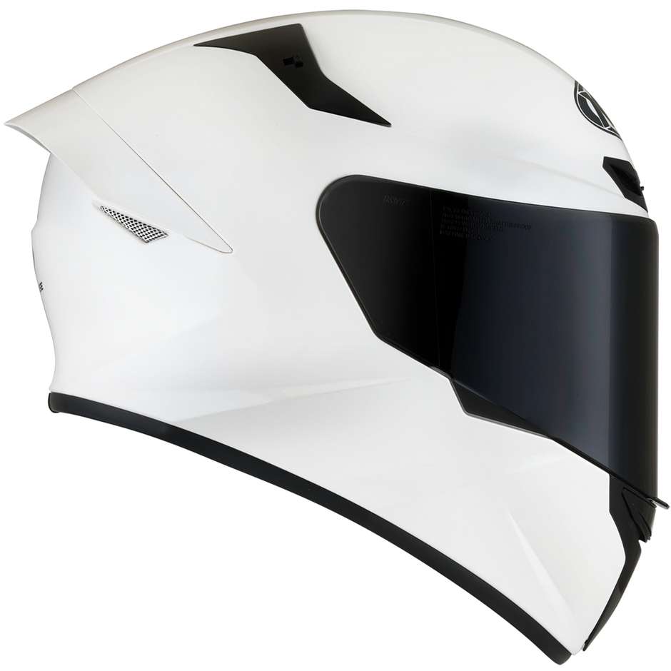 Integral Motorcycle Helmet KYT TT-COURSE PLAIN White