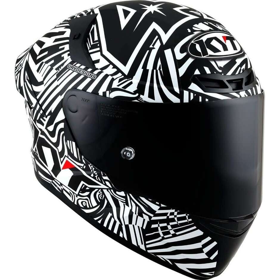 Integral Motorcycle Helmet KYT TT-COURSE Replica ESPARGARO' WINTER TESST 2020