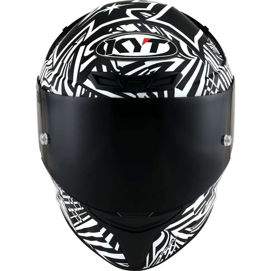 Integral Motorcycle Helmet KYT TT-COURSE Replica ESPARGARO' WINTER TESST 2020