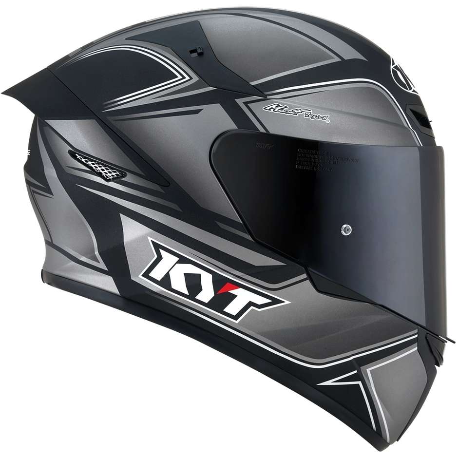 Integral Motorcycle Helmet KYT TT-COURSE TOURIST Matt COOL Gray