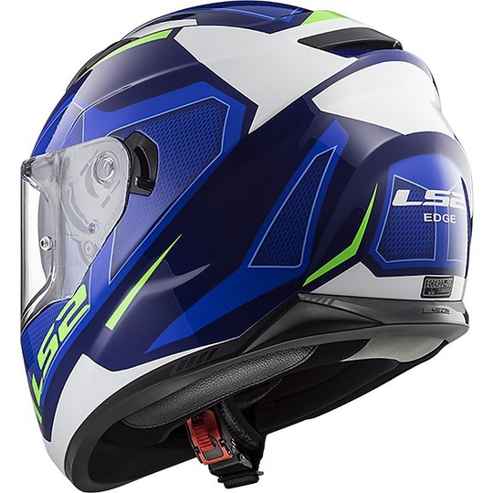 Integral Motorcycle Helmet LS2 FF320 Stream Evo AXIS Black Blu