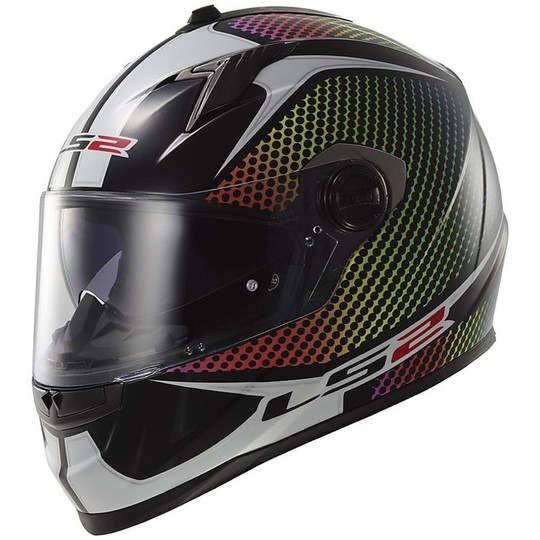 Integral Motorcycle Helmet LS2 FF322 Concept II Wardots