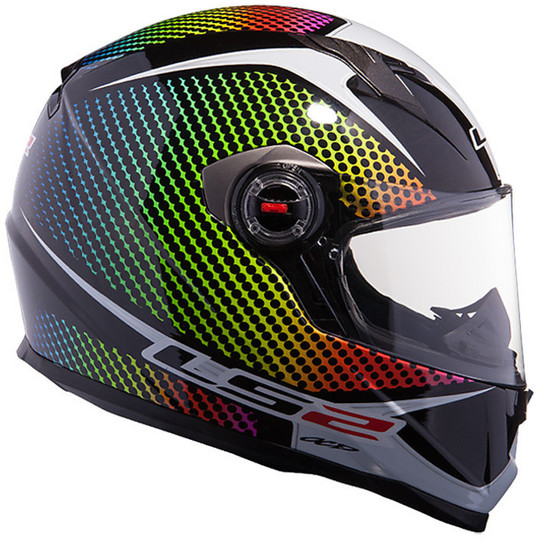 Integral Motorcycle Helmet LS2 FF322 Concept II Wardots