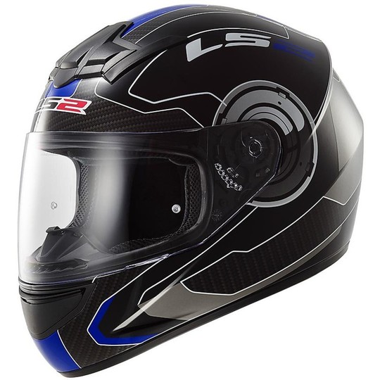 Integral Motorcycle Helmet LS2 FF352 Rookie Atmos Black / Blue